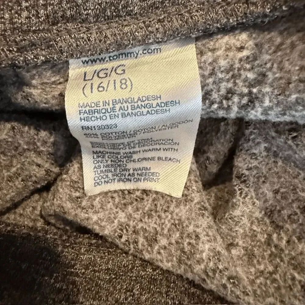 Tommy Hilfiger Shango‎ Boys Sweatpants Charcoal Gray Size Large 16-18